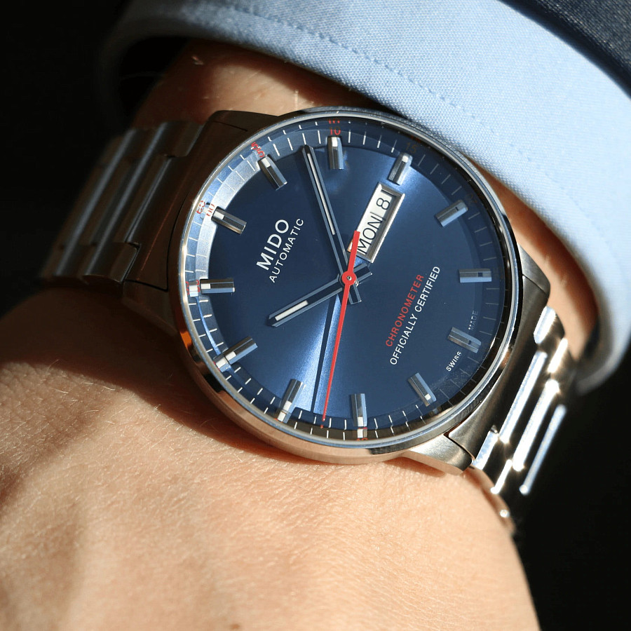 Часы Mido Commander Chronometer M021.431.11.041.00 — артикул M0214311104100
