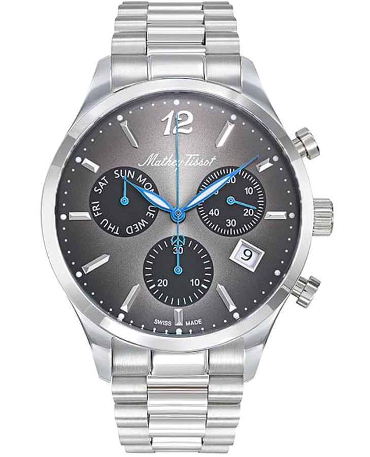 Часы Mathey-Tissot Urban H411CHAN — мужские, серый
