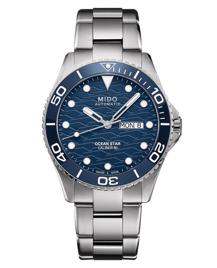 Часы Mido Ocean Star 200c M042.430.11.041.00 — мужские, синий