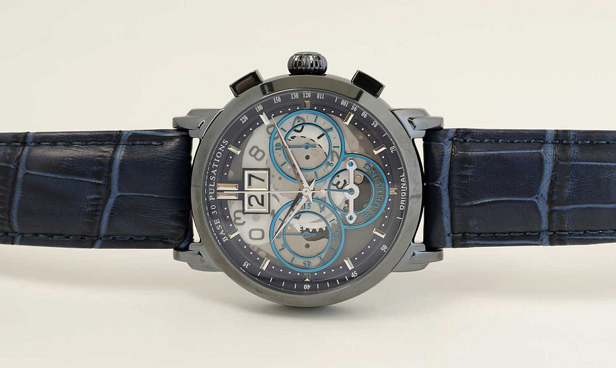 Часы Stuhrling Monaco 392.02 — серебристый, металл сталь