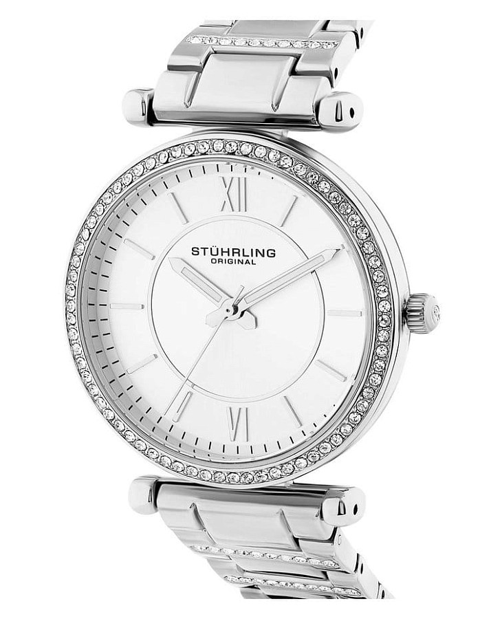 Часы Stuhrling Aria 3905.1 — кварцевые, сталь металл