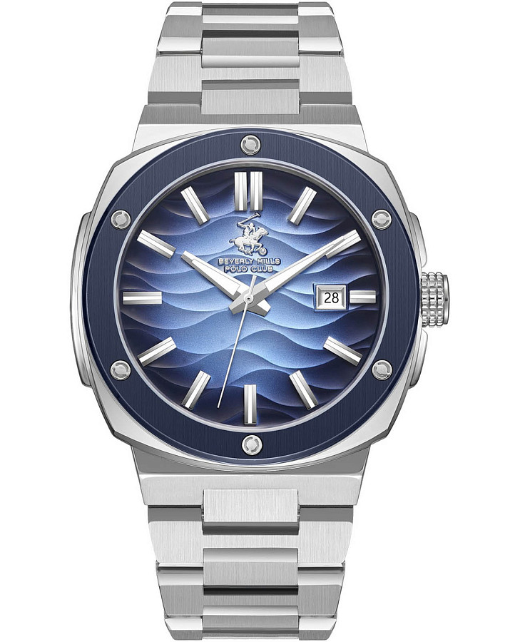 Часы Beverly Hills Polo Club BP3655X.303 — мужские, синий