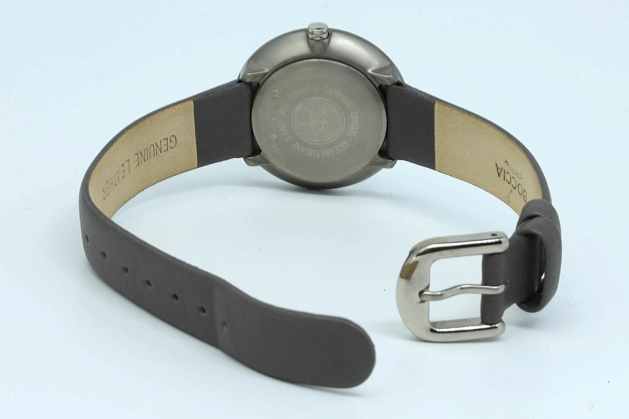 Часы Boccia Titanium 3279-07 — кварцевые, титан