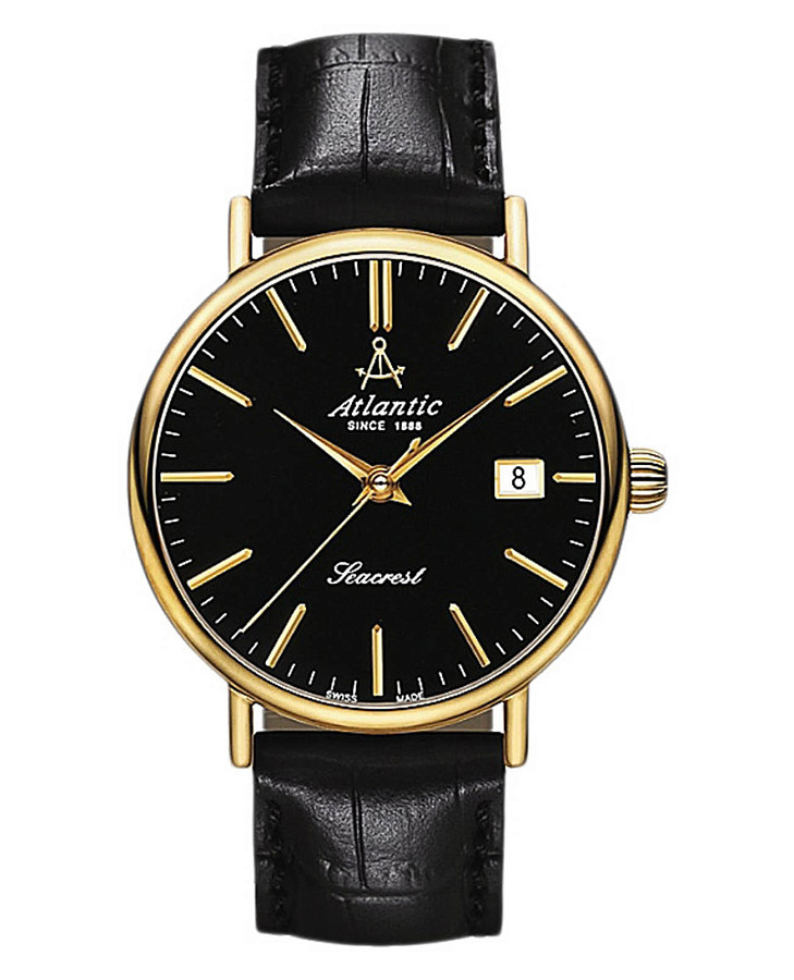 Часы Atlantic 50751.45.61 — мужские, черный