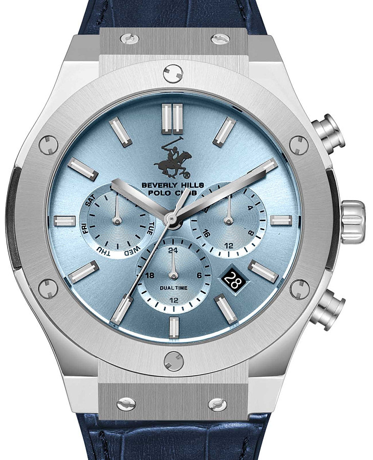 Часы Beverly Hills Polo Club BP3690X.307 — кварцевые, металл сталь