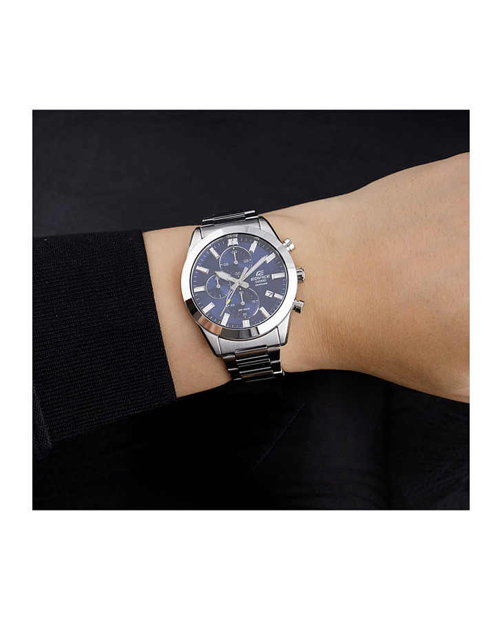 Часы Casio Edifice EFB-710D-2AVUDF (EFB-710D-2A) — мужские, серебристый