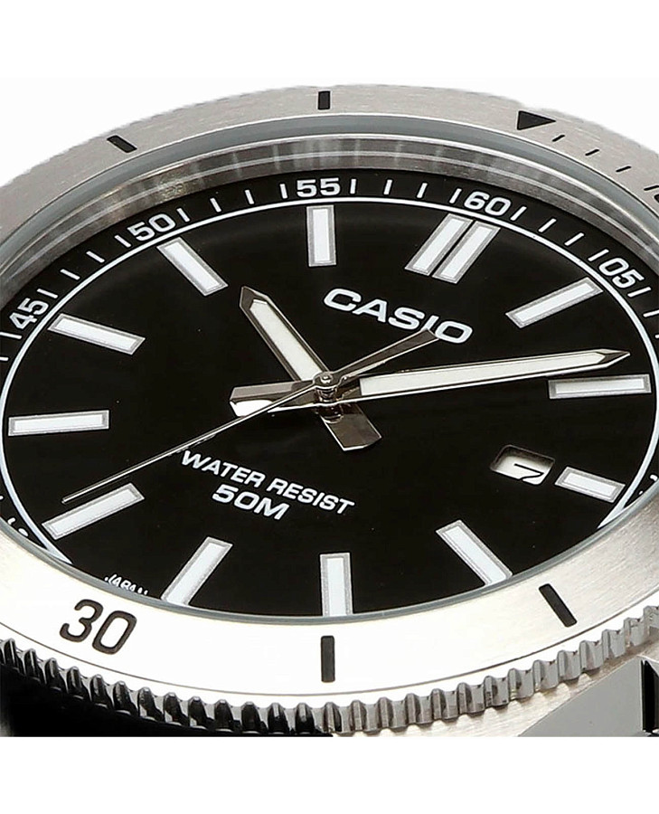 Часы Casio Collection MTP-B155C-1EV — тканевый, мужские