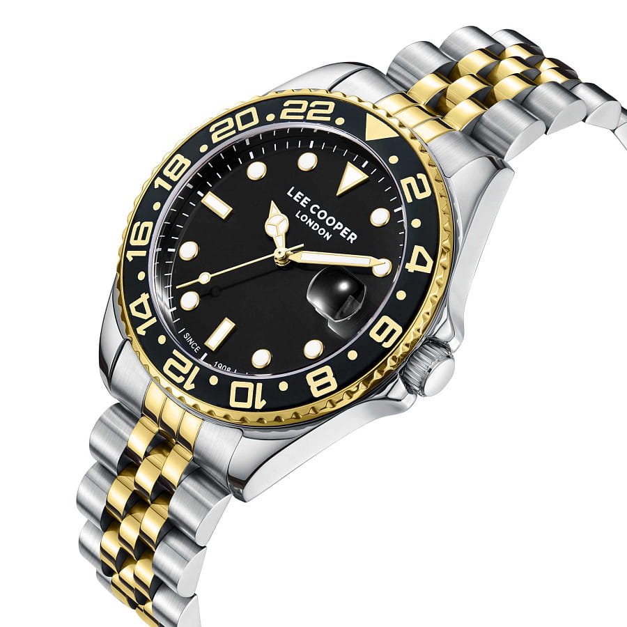 Часы Lee Cooper LC08142.250 — кварцевые, металл сталь