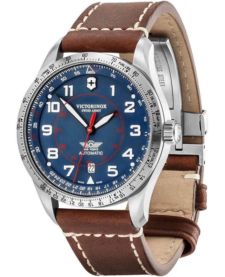 Часы Victorinox AirBoss 241887 — механические, металл сталь