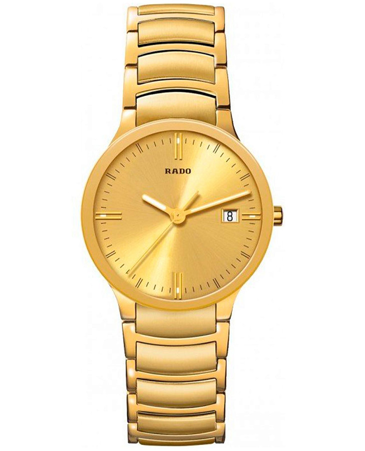 Часы Rado Centrix Automatic R30527253 — мужские, золотистый