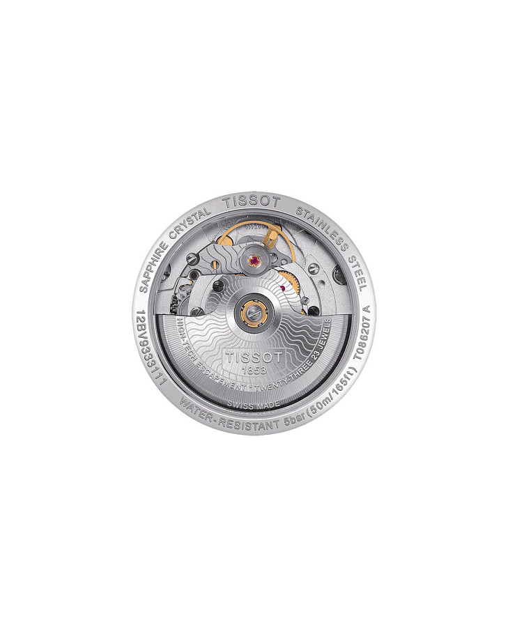Часы Tissot Luxury Powermatic 80 Lady T086.207.11.301.00 — механические, сталь металл