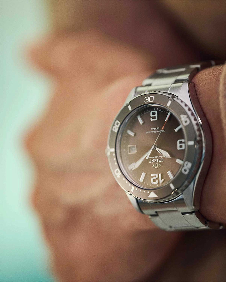Часы Orient Mako Kamasu RA-WJ0004Y (RN-WJ0004Y) — мужские, нержавеющая сталь