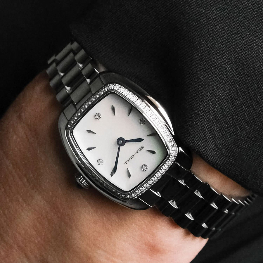 Часы Seagull Vintage 816.17.1081L — женские, нержавеющая сталь