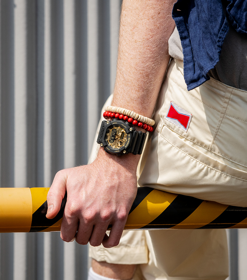Часы Casio G-Shock GA-900AG-1A — электронные, карбон