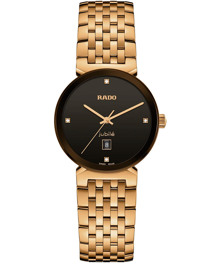 Часы Rado Florence Diamonds R48917703 — женские, коричневый