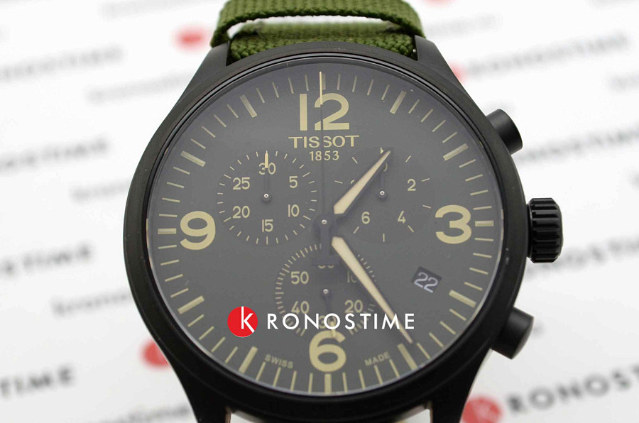 Часы Tissot Chrono XL T116.617.37.097.00 — сталь металл, Швейцария