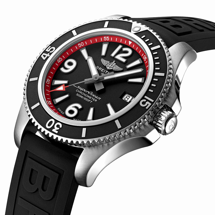Часы Breitling Superocean Automatic 42 A17366D71B2S1 — механические, сталь металл