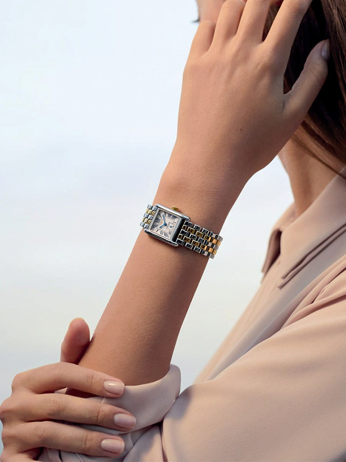 Часы Longines Mini DolceVita L5.200.5.70.7 — серебристый, металл сталь