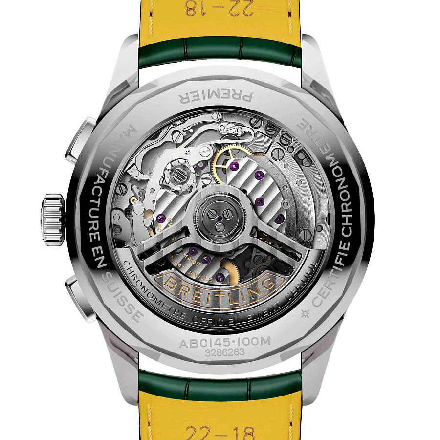 Часы Breitling Premier B01 Chronograph 42 AB0145371L1P2 — металл сталь, Швейцария