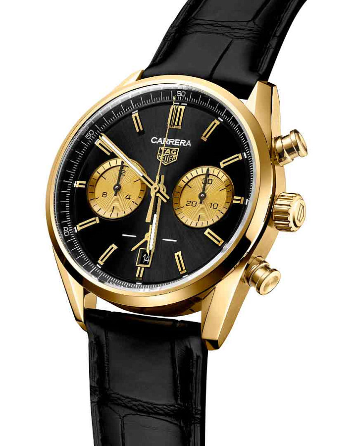 Часы TAG Heuer Carrera 60th Anniversary CBN2044.FC8313 — золото, Швейцария