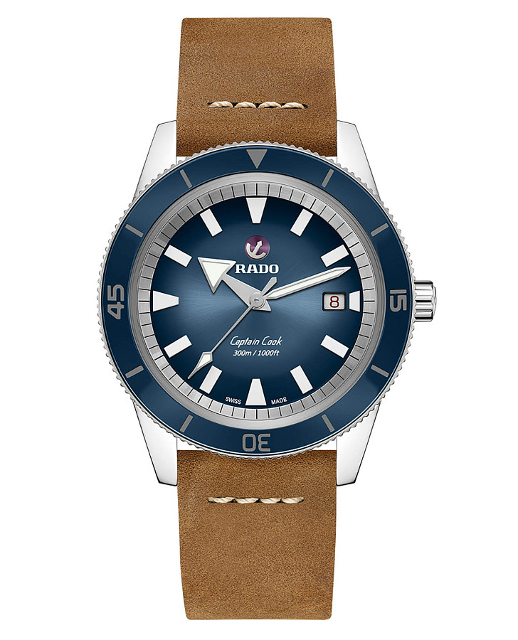 Часы Rado Captain Cook Automatic R32105208 — механические, керамика сталь металл