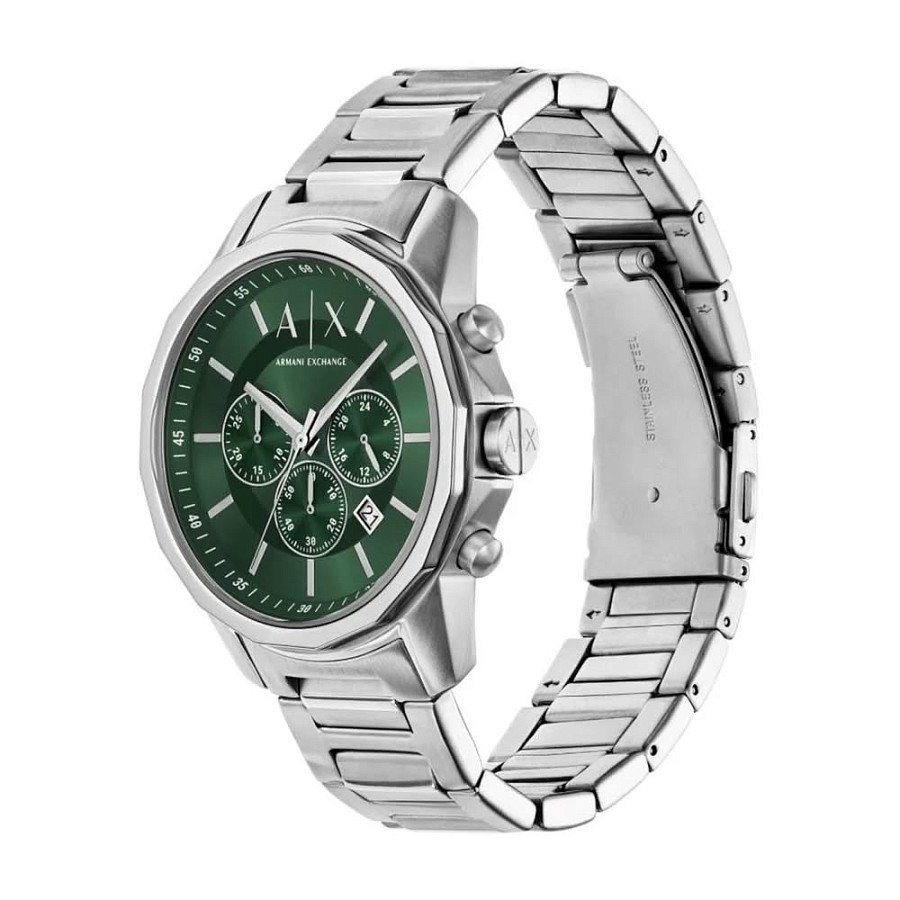 Часы Armani Exchange Banks AX1771 — зеленый, металл сталь