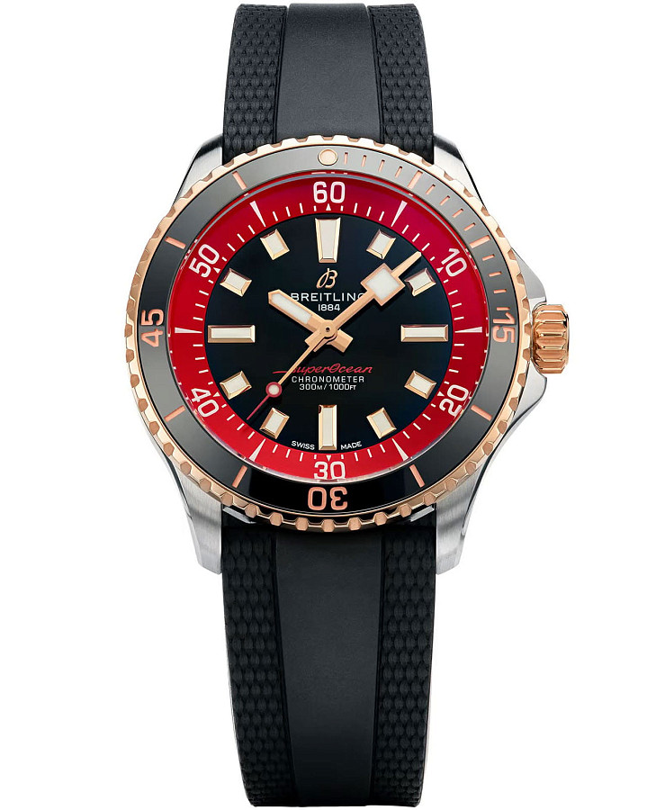 Часы Breitling Superocean Automatic 42 U173752A1B1S1 — мужские, черный