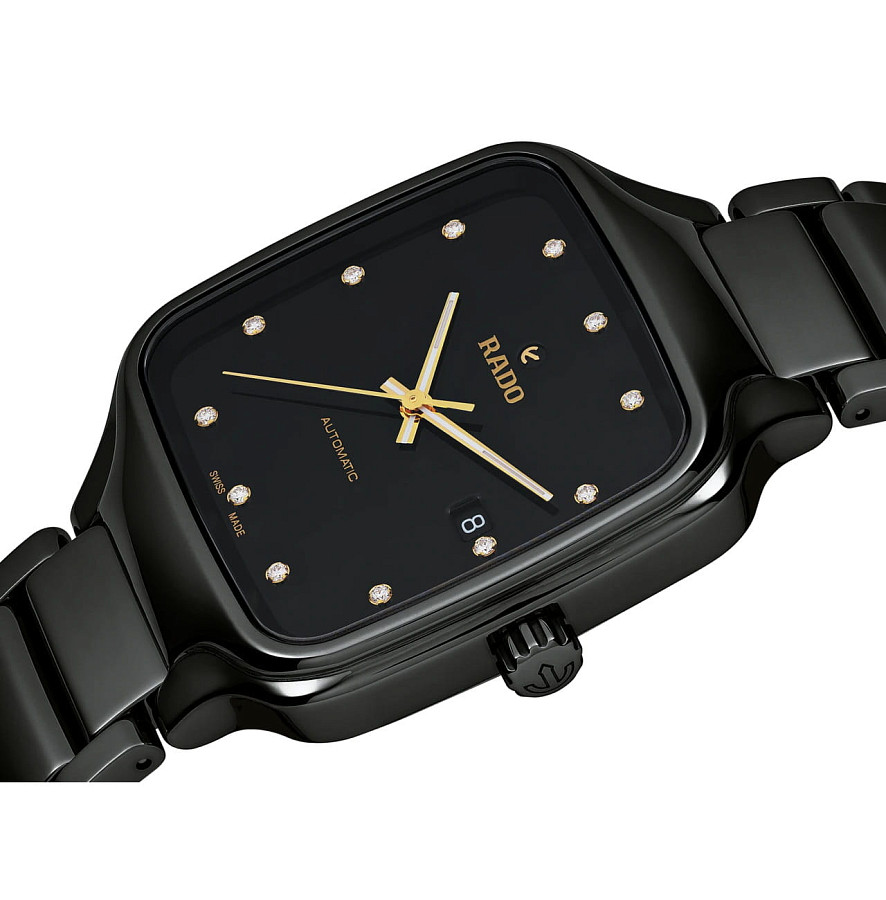 Часы Rado True Square Automatic R27078702 — керамика, Швейцария