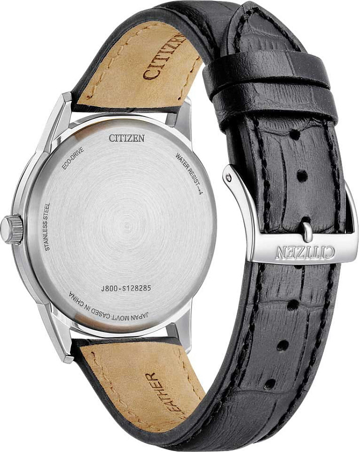 Часы Citizen Eco-Drive AW0100-27E — кожаный, мужские