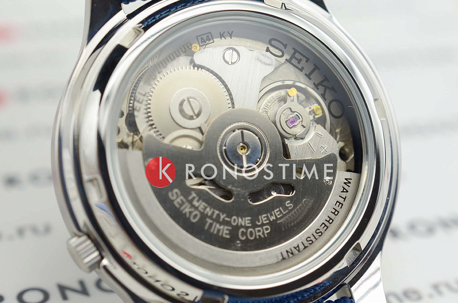 Часы Seiko 5 SNK807K2 — мужские, нейлон