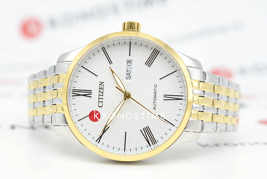 Часы Citizen Tsuyosa NH8354-58A — механические, сталь металл