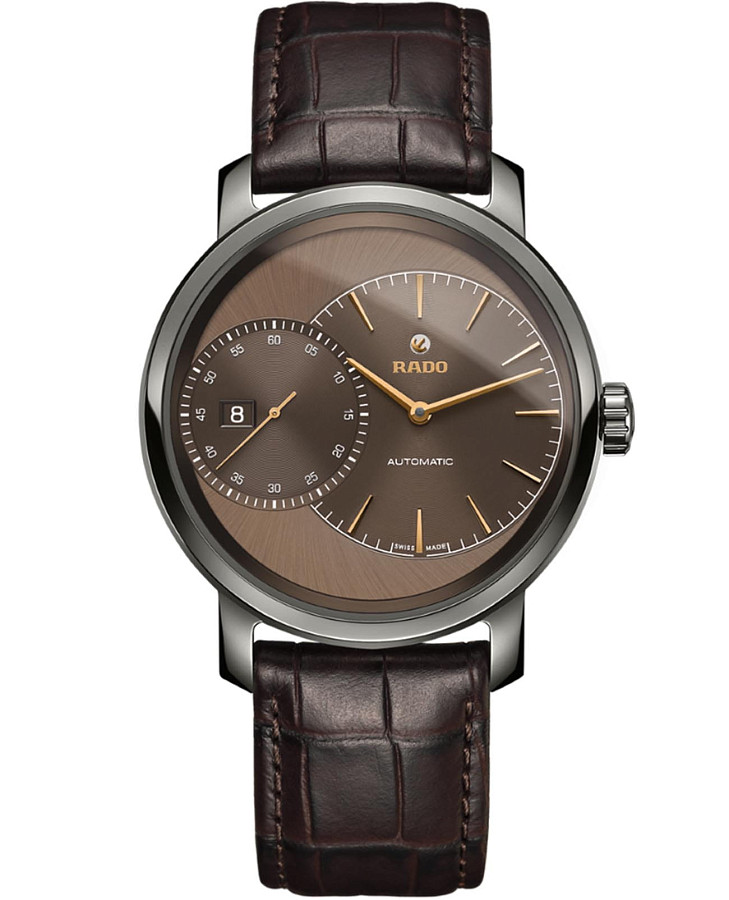 Часы Rado Diamaster R14129306 — мужские, коричневый
