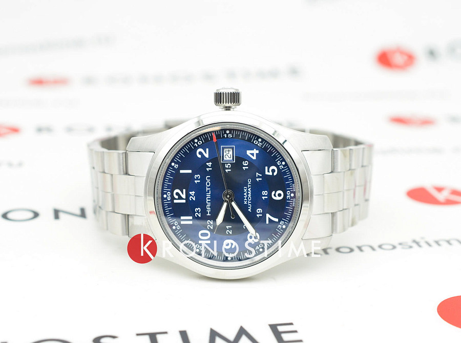 Часы Hamilton Khaki Field Auto H70605140 — механические, сталь