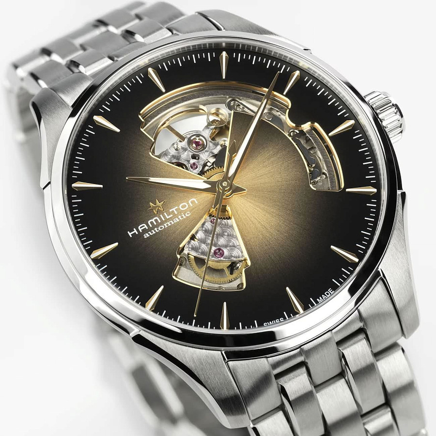 Часы Hamilton Jazzmaster Open Heart Auto H32675101 — механические, Швейцария, мужские