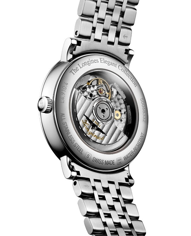 Часы Longines Elegant Collection L4.910.4.92.6 — механические, металл сталь