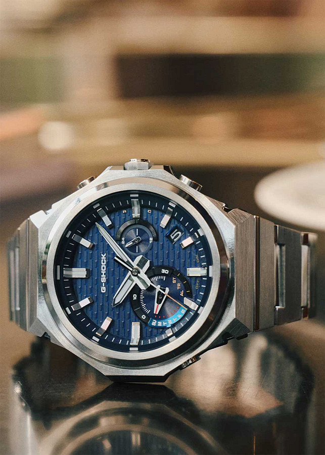 Часы Casio G-Shock G-Steel GST-B1000D-2A — карбон сталь металл, Япония