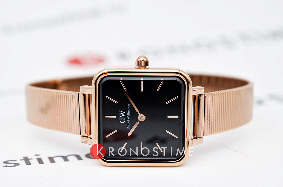 Часы Daniel Wellington Quadro Studio DW00100518 — кварцевые, сталь металл