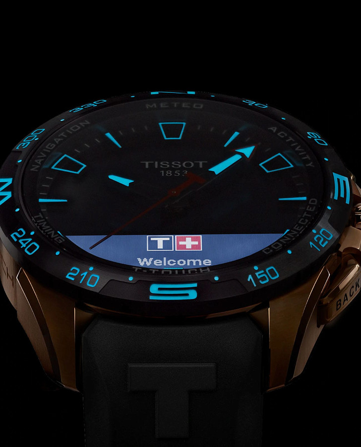Часы Tissot T-Touch Connect Solar T121.420.47.051.02 — артикул T1214204705102