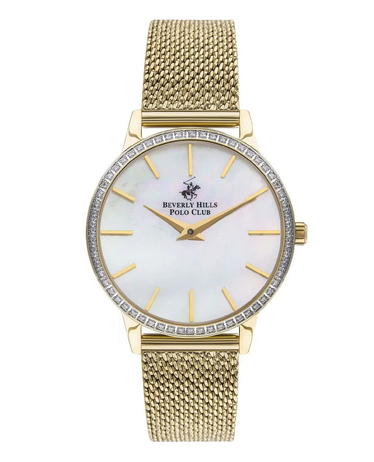 Часы Beverly Hills Polo Club BP3298C.120 — женские, перламутровый