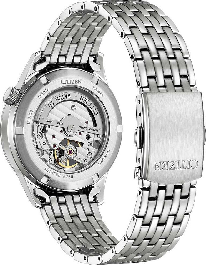 Часы Citizen Automatic NH9130-84L — металл сталь, Япония