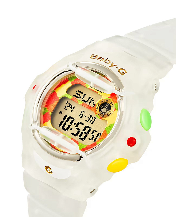 Часы Casio Baby-G BG-169HRB-7DR — кварцевые, пластик