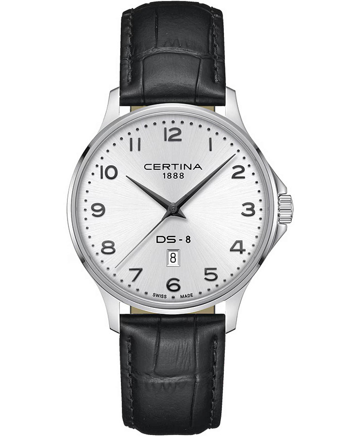 Часы Certina DS-8 Gent C045.410.16.032.00 — мужские, серебристый
