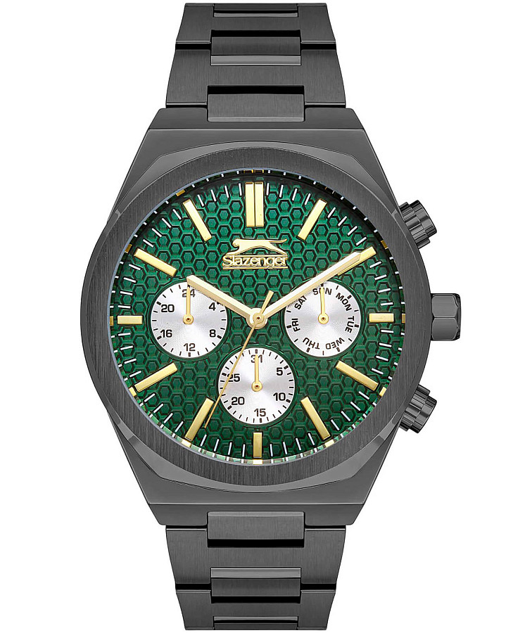 Часы Slazenger SL.09.2137.2.05 — мужские, зеленый