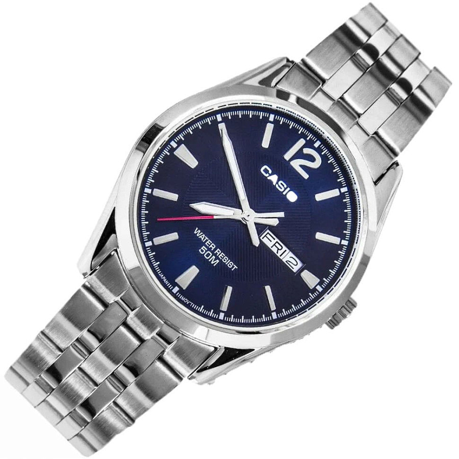 Часы Casio Collection MTP-1335D-2AVDF (MTP-1335D-2A) — мужские, нержавеющая сталь