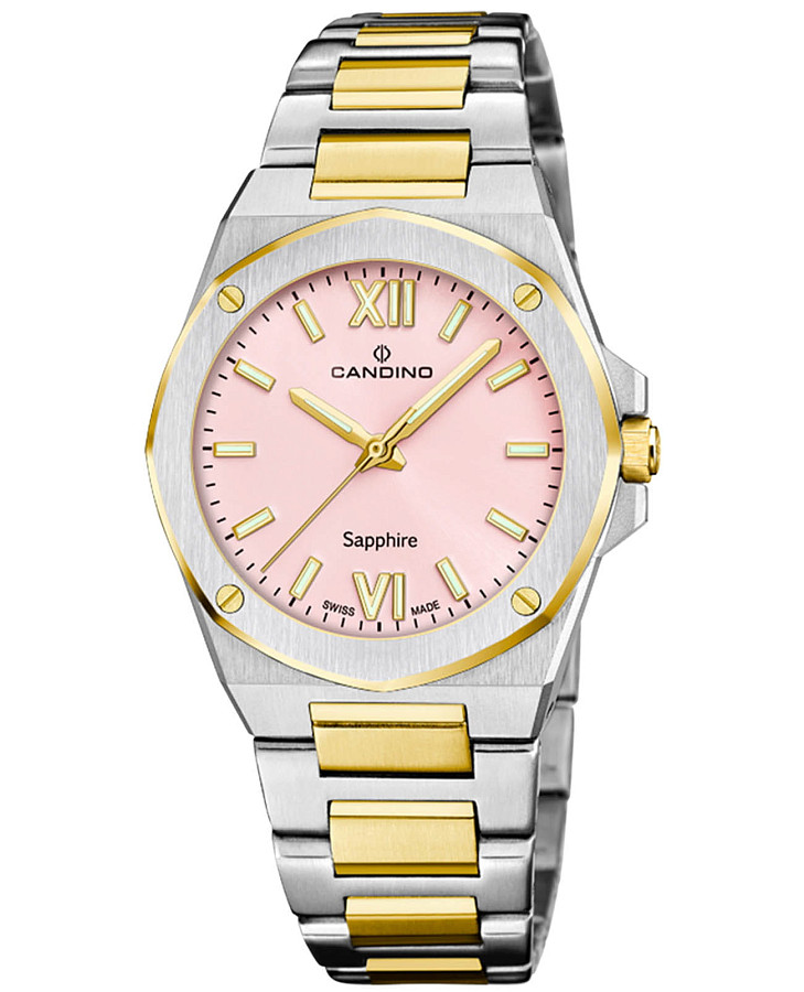 Часы Candino Elegance C4776/2 — женские, розовый