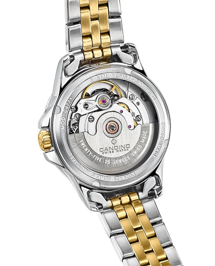Часы Candino Automatic Ladies C4771/5 — механические, сталь