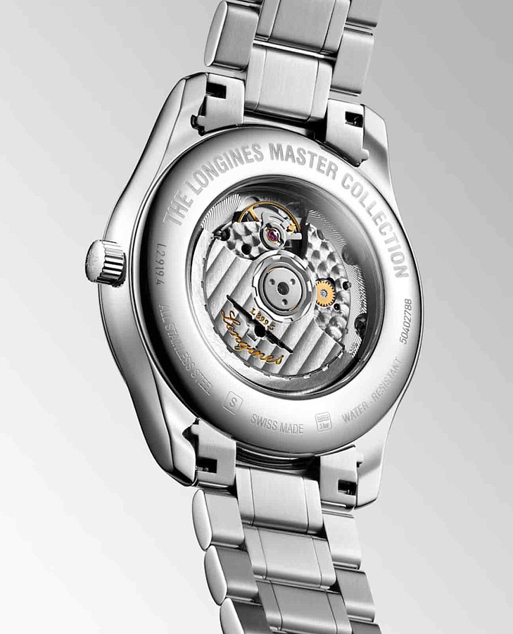 Часы Longines Master Collection L2.919.4.97.6 — механические, металл сталь