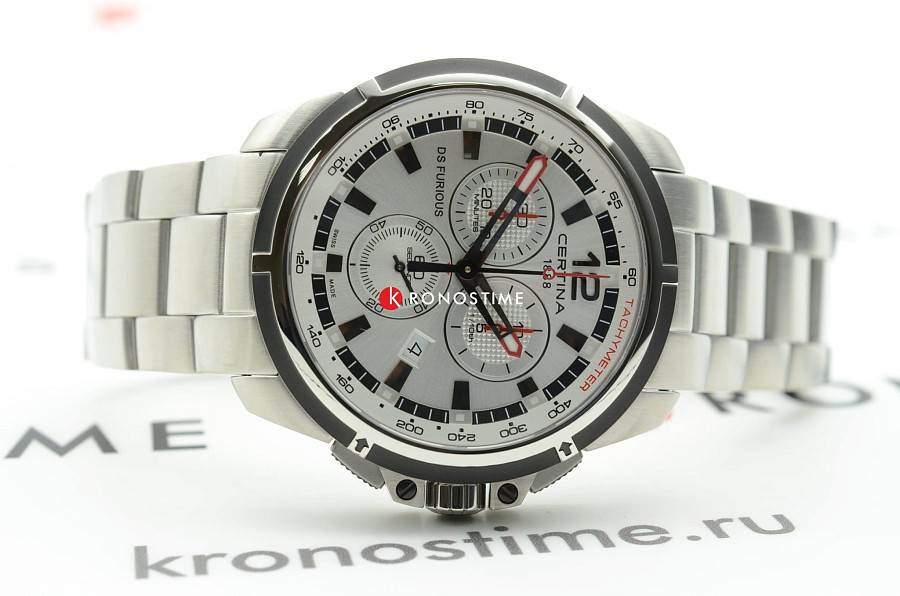 Часы Certina DS Furious C011.417.21.037.00 — нержавеющая сталь, мужские