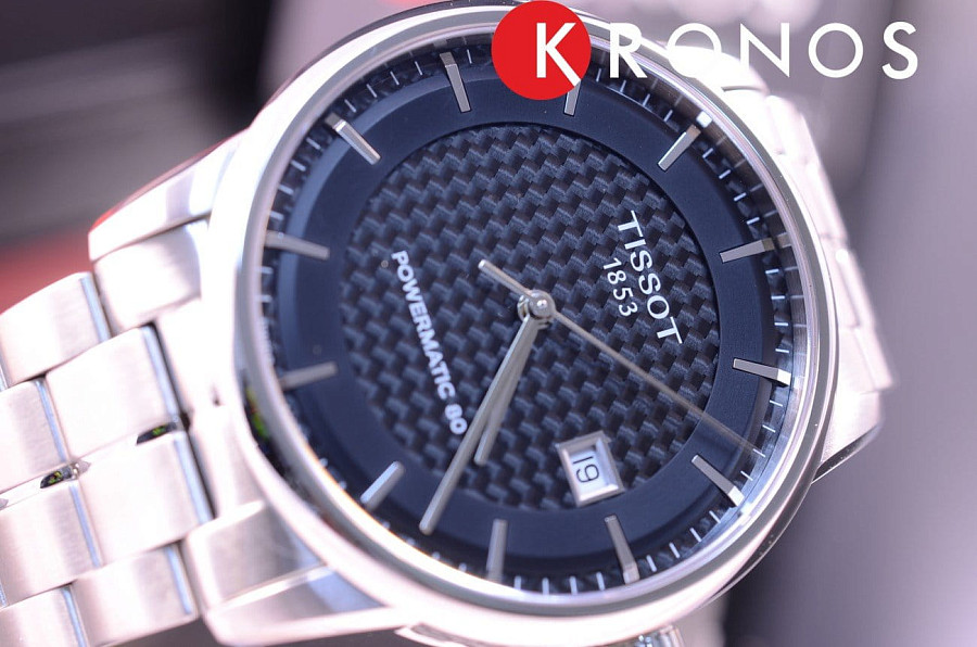 Часы Tissot Luxury Powermatic 80 T086.407.11.201.02 — нержавеющая сталь, мужские