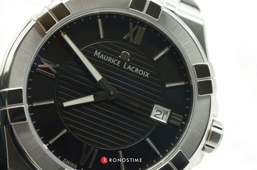 Часы Maurice Lacroix Aikon Date AI1008-SS001-330-1 — сталь металл, Швейцария